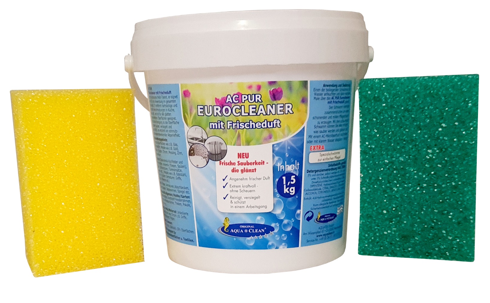 AQUA CLEAN PUR Eurocleaner 1,5kg mit Frischeduft