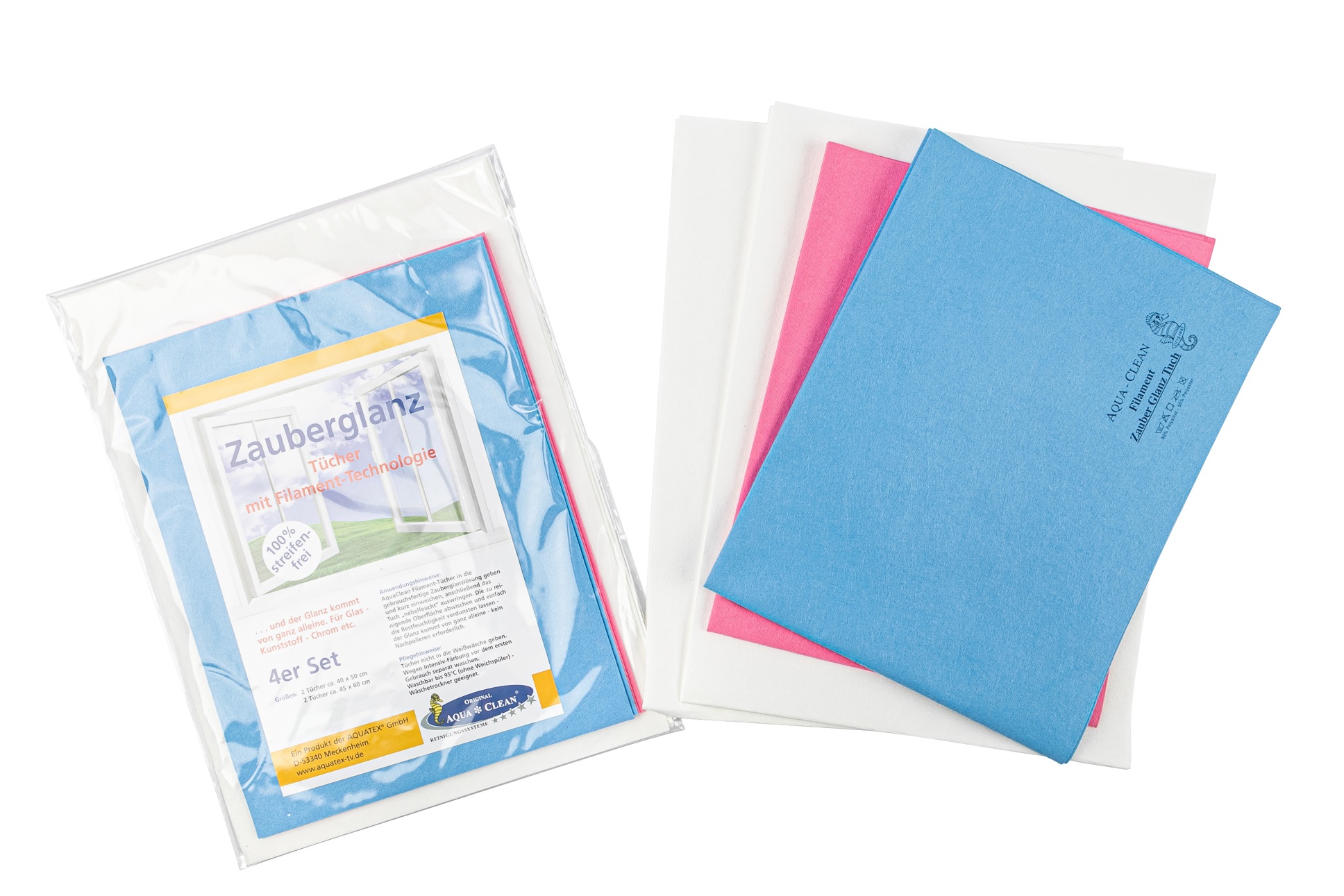 aqua-clean-filament-zauberglanztucher-4er-set AQUA CLEAN Filament Zauberglanztücher 4er Set
