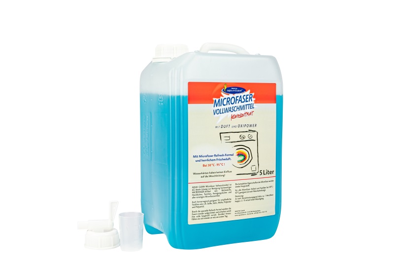 AQUA CLEAN Microfaser Vollwaschmittel 5l Konzentrat