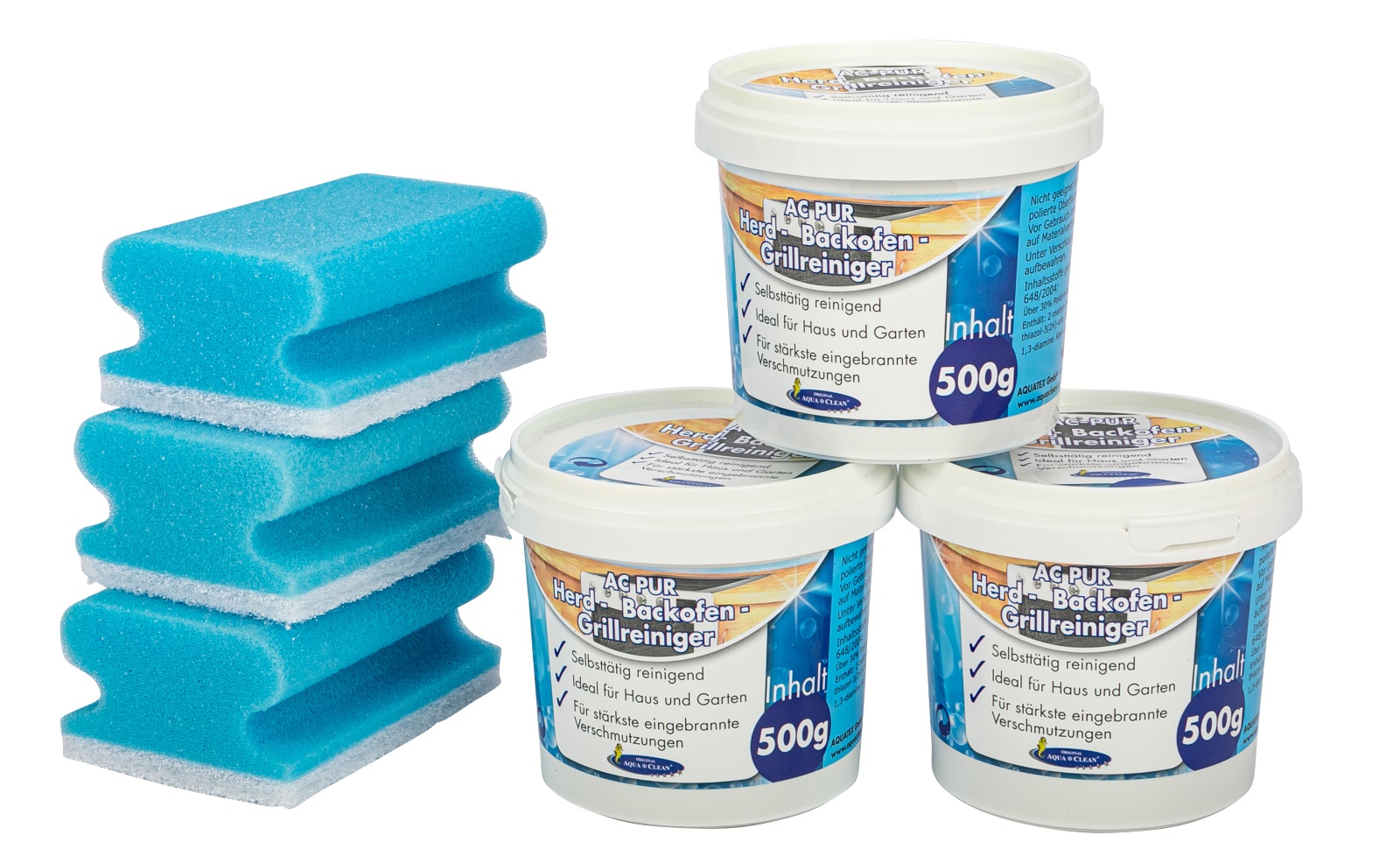 ac-pur-herd-backofen-grillreiniger-3x-500ml AQUA CLEAN PUR Herd Backofen Grillreiniger 6er Set