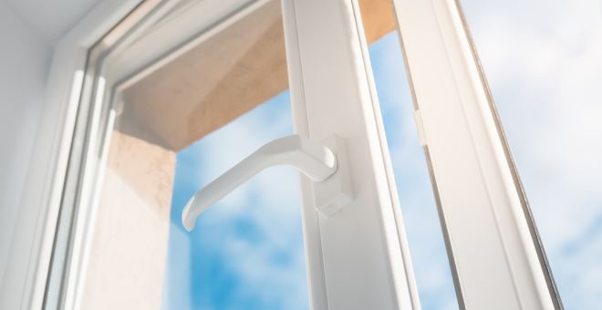 streifenfrei geputztes Fenster streifenfrei geputztes Fenster