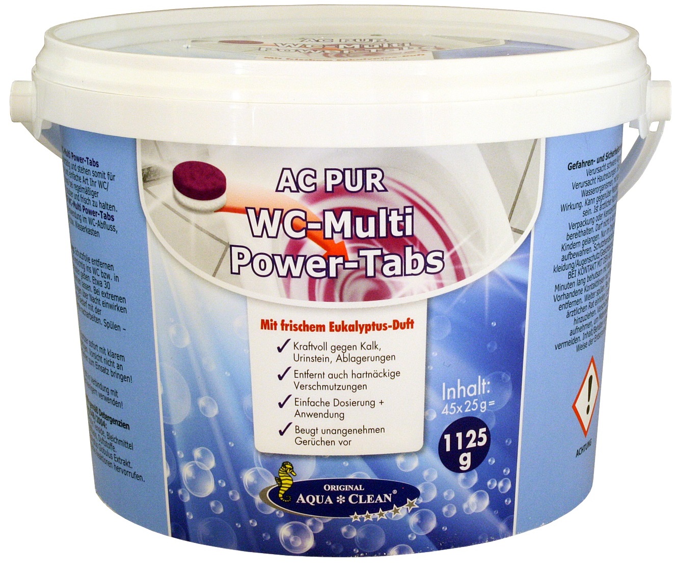 AQUA CLEAN PUR WC-Multi Power-Tabs 1,125g ( 45St. )