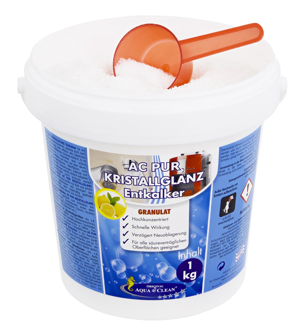 AQUA CLEAN PUR Kristallglanz Entkalker hochkonzentriert 1kg