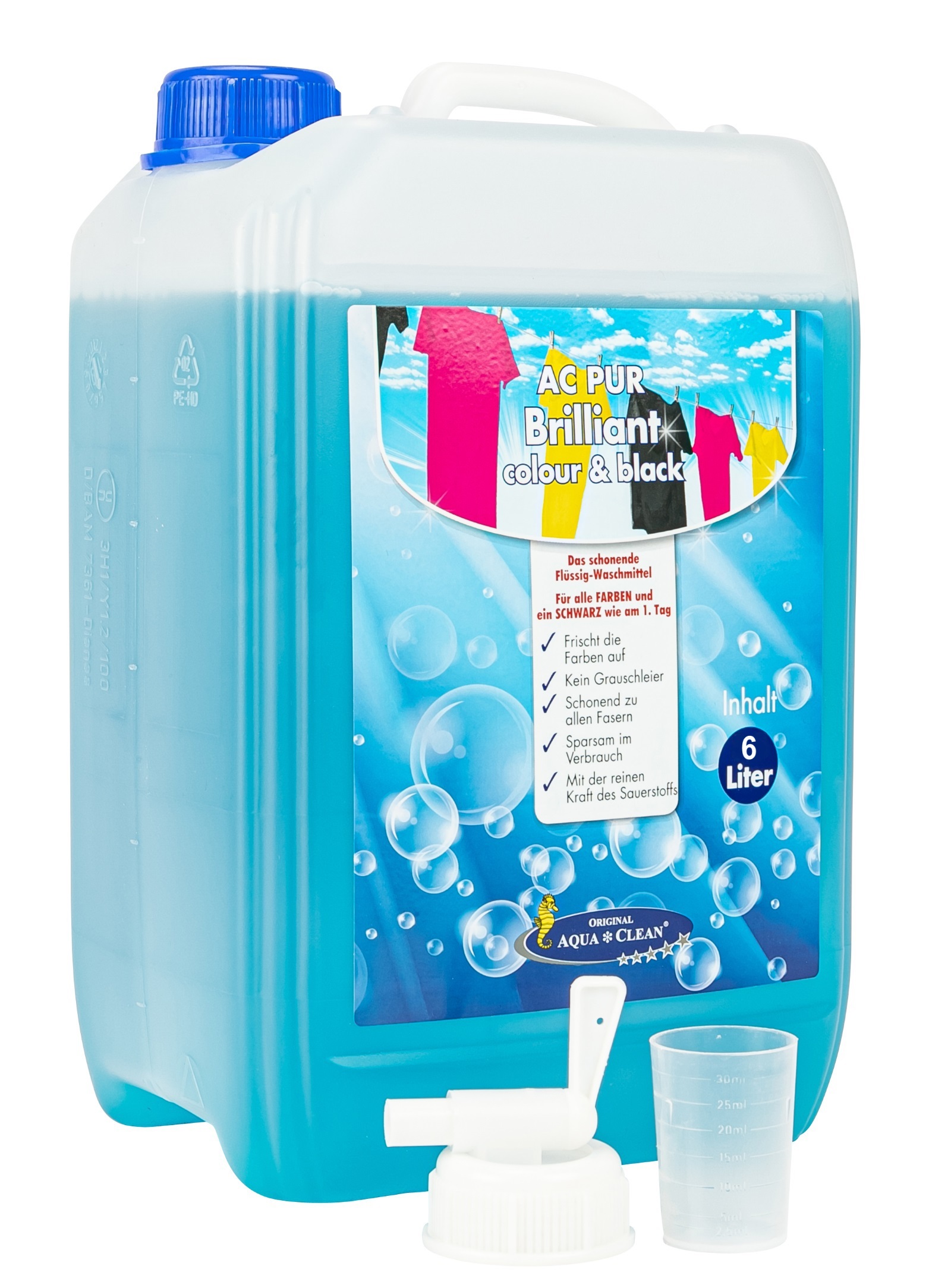 AQUA CLEAN PUR Brilliant colour & black 6l Hochkonzentrat