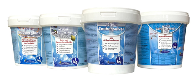 AQUA CLEAN Probierset 4tlg. Orange 