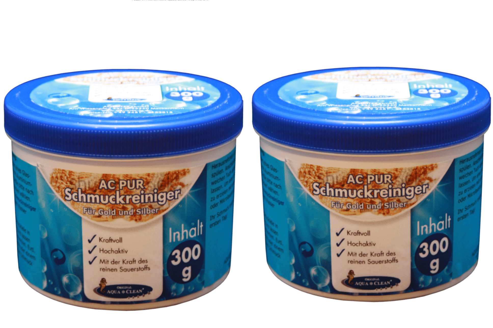 AQUA CLEAN PUR Schmuckreiniger 2x300g