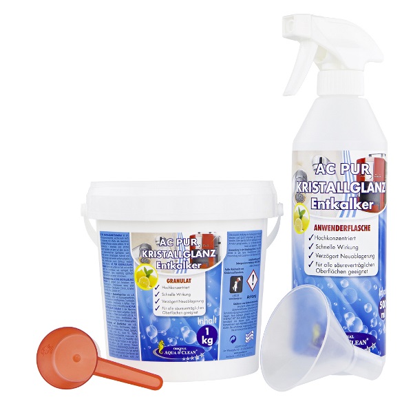 AQUA CLEAN PUR Kristallglanz Entkalker hochkonzentriert 1kg