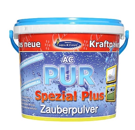 AC PUR Spezial Plus Zauberpulver im Eimer, leistungsstarker Fleckenentferner mit Sauerstoffkraft für saubere und hygienische Wäsche