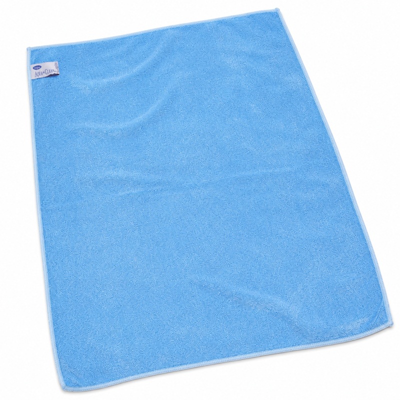AQUA CLEAN Premium Bodentuch blau