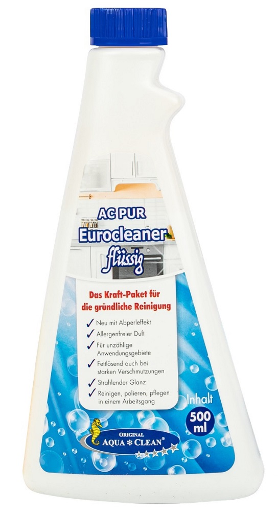 AQUA CLEAN PUR Eurocleaner flüssig mit verbesserter Fettlösekraft 500ml