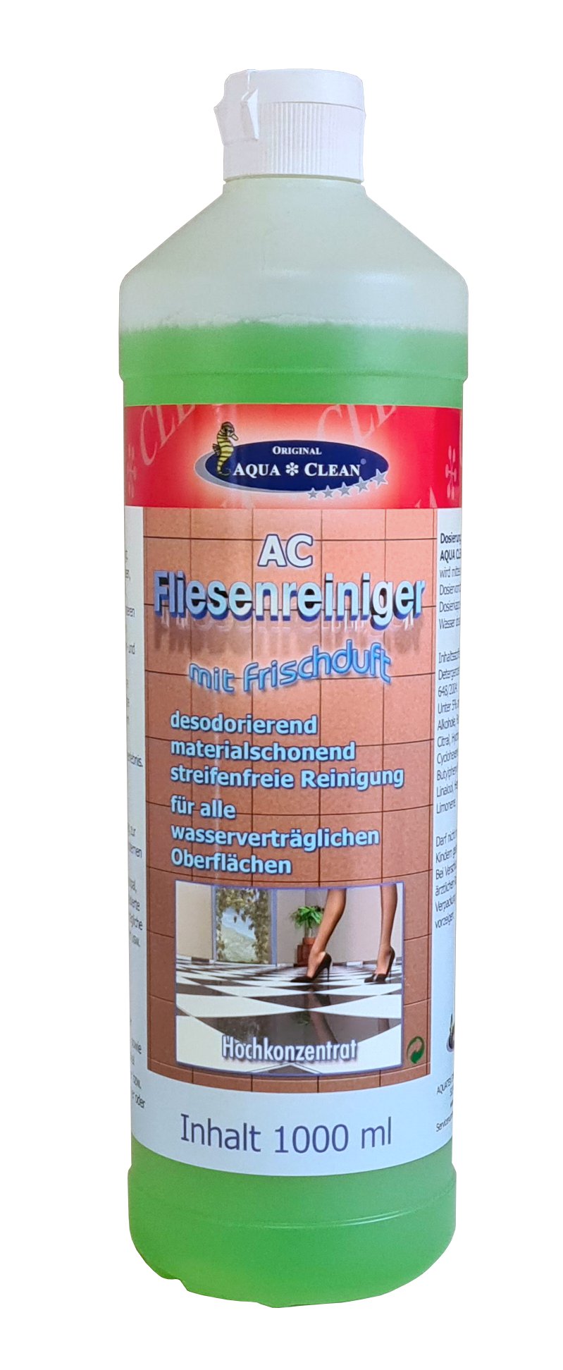 AQUA CLEAN Fliesenreinger mit Frischeduft 1l