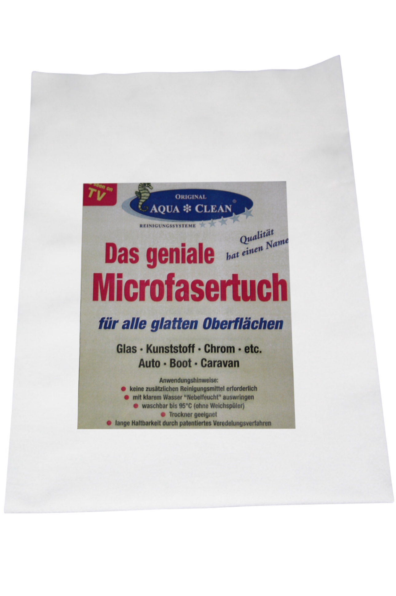 AQUA CLEAN Das geniale Microfasertuch ca.45cm x 65cm