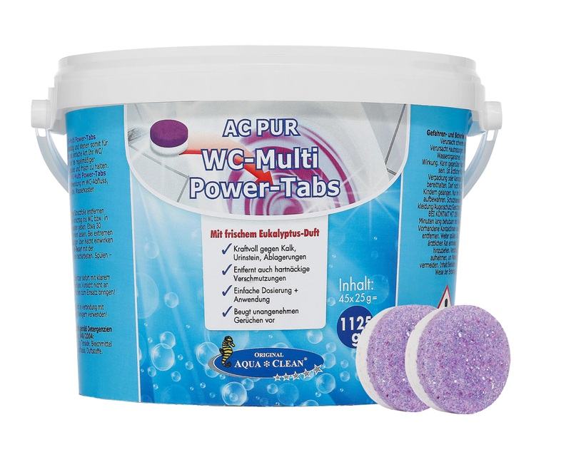 AQUA CLEAN PUR WC Multi Power Tabs 1,125g ( 45St. ) AQUA CLEAN PUR WC Multi Power Tabs 1,125g ( 45St. )