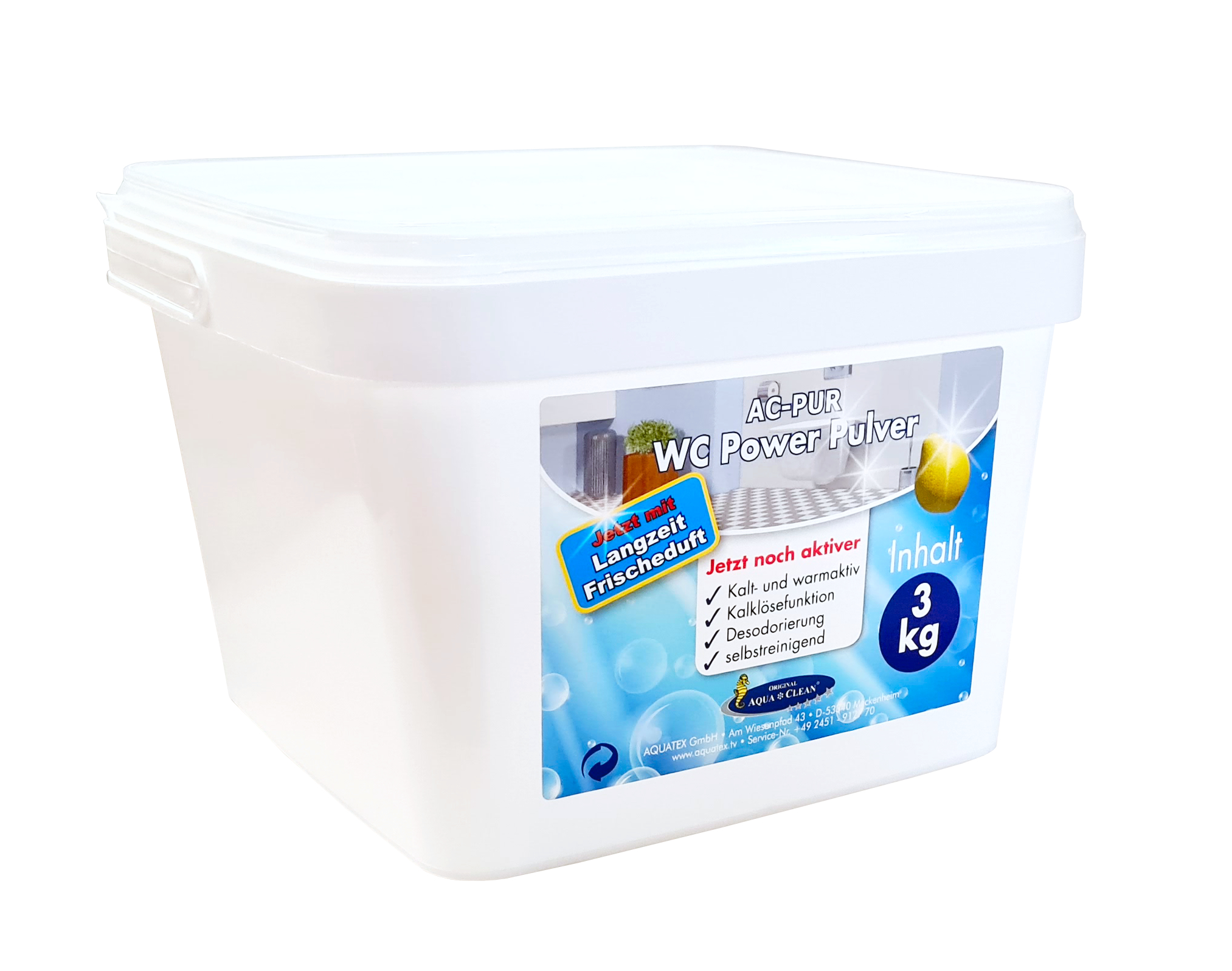 AQUA CLEAN WC Power Pulver 3kg