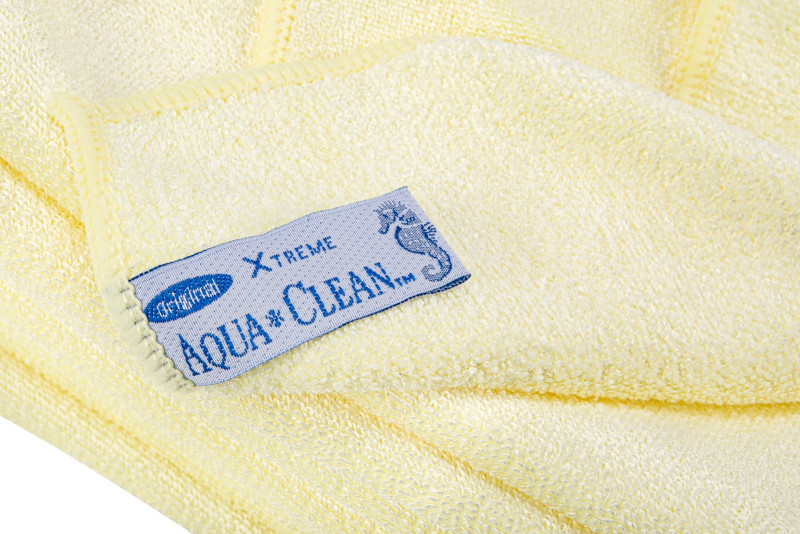 Aqua CLEAN Sensation Plus Mikrofasertücher – 10er Set Universal Reinigungstücher Gold – Stark Gegen Schmutz & Fett
